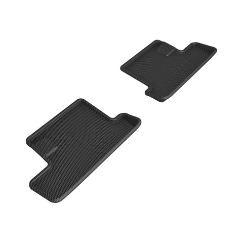 3D MAXpider 2023 Toyota GR86 / Subaru BRZ Kagu Black Floor Mat - Row 2 - L1TY28321509