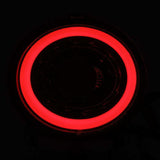 AlphaRex 05-13 Chevrolet Corvette PRO-Series LED Tail Lights Jet Black - 610020