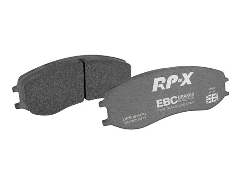 EBC Racing Porsche 991 GT3 Cup (PFC Brakes 28/26mm) RP-X Race Front Brake Pads - DP8081RPX