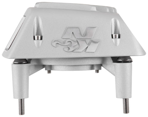 K&N Street Metal Intake System 08-16 Harley-Davidson Shaker Silver H/D Touring Models - RK-3951S