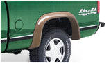 Bushwacker 88-99 Chevy C1500 Extend-A-Fender Style Flares 2pc Covers OEM Flare Holes - Black - 40014-01