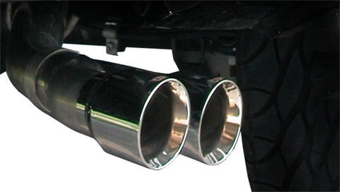Corsa 2011-2013 Chevrolet Silverado Crew Cab/Short Bed 1500 6.2L V8 Polished Sport Cat-Back Exhaust - 14523