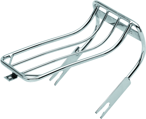 Bikers Choice 80-86 FXWG 84-99 Softail Bobtail Luggage Rack W/ 2-Up Seat - 490155