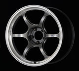 Advan RG-D2 18x7.5 +50 5x100 Machining and Racing Hyper Black Wheel - YAT8F50DHB
