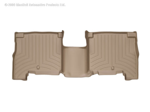 WeatherTech 07-12 Hyundai Santa Fe Rear FloorLiner - Tan - 450962