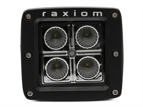 Raxiom 3-In Square 4-LED Off Road Light Flood Beam Universal (Some Adaptation May Be Required) - J106731