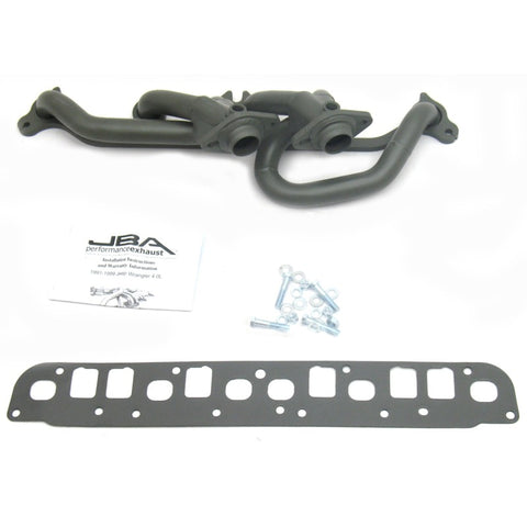 JBA 00-06 Jeep Wrangler 4.0L 1-1/2in Primary Ti Ctd Cat4Ward Header - 1527SJT