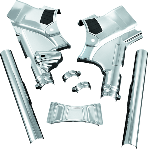Kuryakyn Neck Cover For 09-13 Touring Models Chrome - 7832