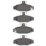 DFC 85-97 Pontiac Firebird Rear 4000 Hybridynamic Brake Pads - 4000-0413-00