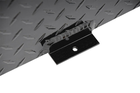 Dee Zee Universal Tanks - Long Rectangle Black-Tread Aluminum - DZ92556NB
