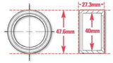 SPC Performance Weld-In Ring Kit 40 mm ID - 15526