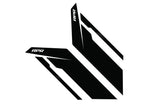 APR Sideburn Sticker - Black/Black - PM100344