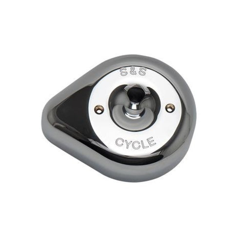 S&S Cycle Stealth Applications Teardrop Air Cleaner Cover - Chrome - 170-0530