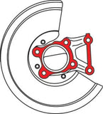 SPC Performance Ford Shim Set (6) - 71760