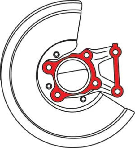 SPC Performance Ford Shim Set (6) - 71760