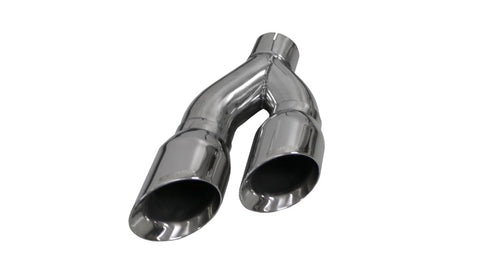 Corsa 2009-2013 Inlet 4in Pro Series Twin Side Swept Exhaust Tip Kit - 14031