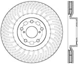 StopTech 12-15 Lexus IS350 Cross Drilled Right Front Rotor - 128.44185R