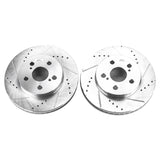 Power Stop 16-19 Toyota Prius Front Evolution Drilled & Slotted Rotors - Pair - JBR1744XPR