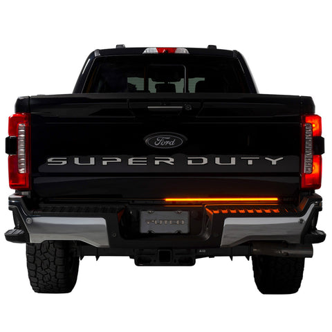 Putco 23-24 Ford SuperDuty F-250 60In Direct Fit Blade Kit Tailgate Bars w/ LED Taillamps - 9202960-26