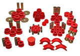 Energy Suspension 70-70 Nissan 240Z Red Hyper-Flex Master Bushing Set - 7.18101R