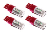 Diode Dynamics 7443 LED Bulb XP80 LED - Red Set of 4 - DD0115Q