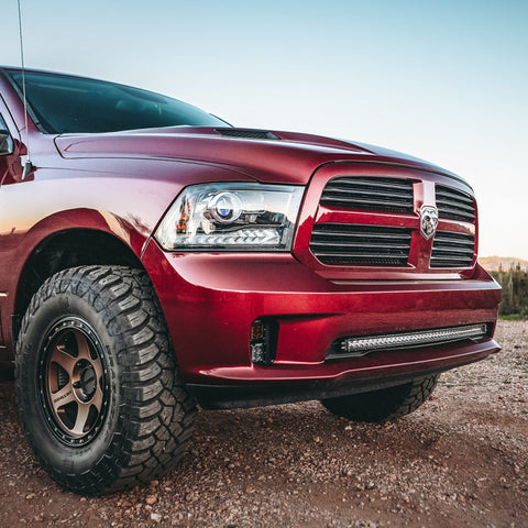 Rigid Industries 13-18 Dodge Ram 1500 Bumper Mount 40in E / Radiance+ / SR-Series - 41672