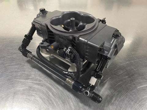 Fragola 8AN Holly Super Sniper Stealth EFI Feed Line - Black Hose - 930035-BL