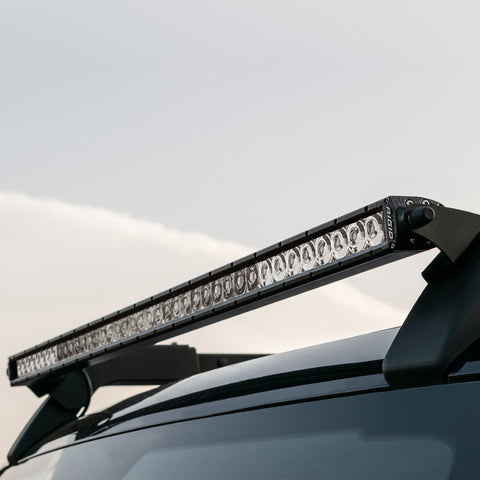 Rigid Industries 2021 Ford Bronco Roof Rack Light Kit (Incl. SR spot/flood Combo Bar) - 46726