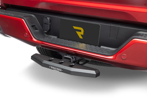 Go Rhino RB30 Slim Hitch Step - 17in. Long / Universal (Fits 2in. Receivers) - Tex. Blk - RB630SPC