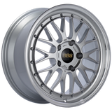 BBS LM 18x8.5 5x130 ET56 CB71.6 Diamond Silver Center Diamond Cut Lip Wheel - LM265DSPK
