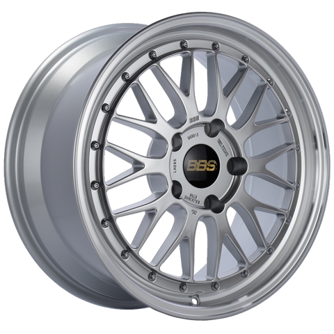 BBS LM 18x8.5 5x130 ET56 CB71.6 Diamond Silver Center Diamond Cut Lip Wheel - LM265DSPK