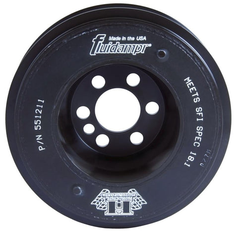 Fluidampr VW 06-08 2L FSI Motor (6 bolt hole mounting) Steel Internally Balanced Damper - 551211