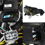 Spyder Subaru BRZ 12-14 Projector Headlights- DRL LED Black PRO-YD-SUBRZ12-BK - 5075475