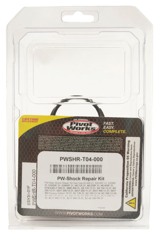 Pivot Works 21-23 Gas-Gas MC125 Rear Shock Absorber Rebuild Kit - PWSHR-T04-000