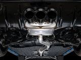 AWE Tuning 2023 Honda Civic Type R FL5 Touring Edition Exhaust w/ Triple Diamond Black Tips - 3015-53287