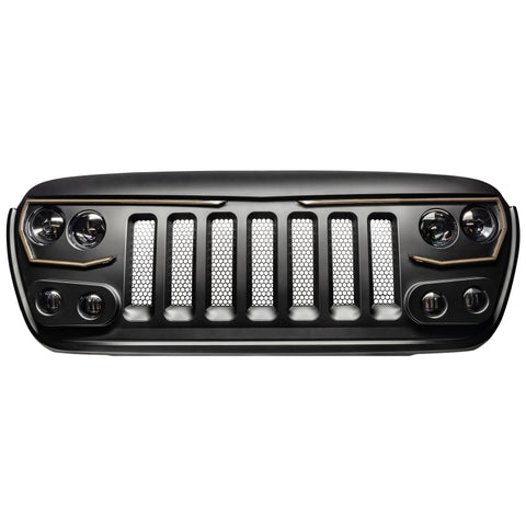 Oracle VECTOR Series Full LED Grille - Jeep Wrangler JL/JT - NA - 5837-PRO