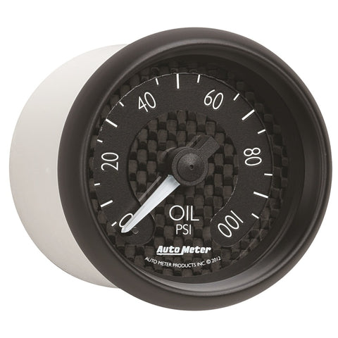 Autometer GT Series 52mm Mechanical 0-100 psi Oil Pressure Gauge - 8021
