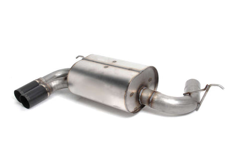 Dinan 17-20 BMW 330i/430i (F30/F31/F32/F33/F36) Free Flow Axleback Exhaust System - Black Tips - D660-0069-BLK