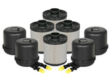 aFe Pro GUARD D2 Fuel Filter 11-17 Ford Diesel Trucks V8 6.7L (td) (4 Pack) - 44-FF014-MB
