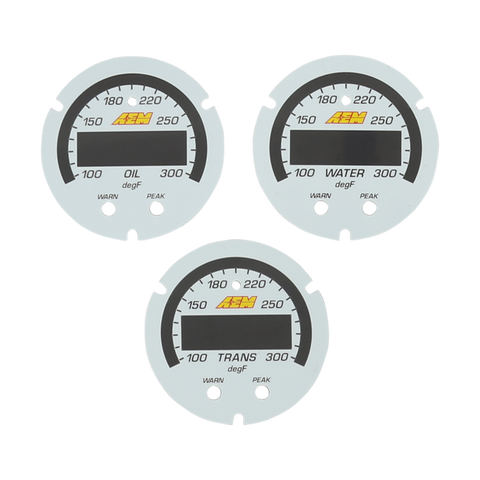 AEM X-Series Temperature Gauge Accessory Kit - 30-0302-ACC