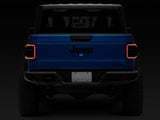 Raxiom 20-23 Jeep Gladiator JT Axial Series LED Tail Lights- Blk Housing (Smoked Lens) - JG10568
