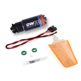 DeatschWerks 340lph DW300C Compact Fuel Pump w/ 04+ Lotus Elise/Exige Set Up Kit (w/ Mounting Clips) - 9-309-1006