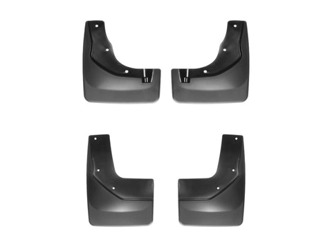WeatherTech 13-16 Ford Escape No Drill Mudflaps - Black - 110040-120040