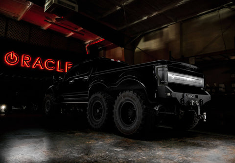Oracle Lighting 17-22 Ford F-250/350 (Black Series) Flush Mount LED Tail Lights - 5896-504-T