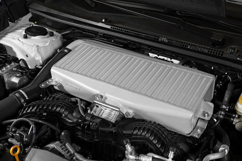 PERRIN 22-23 Subaru WRX Top Mount Intercooler (TMIC) - Silver - PSP-ITR-330SL