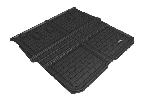3D MAXpider 2016-2021 Honda Pilot Cross Fold (Behind 2nd Row) Kagu Cargo Liner - Black - M1HD0731309