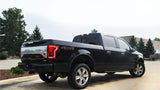 Corsa 2015 Ford F-150 3.5L Ecoboost (Super Crew Cab) Black Sport Single Side Dual 4in Tips CB Exh - 14836BLK