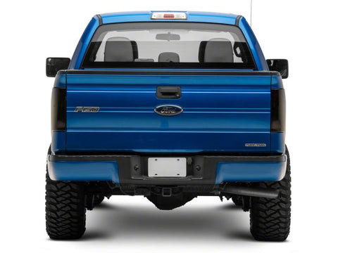 Raxiom 09-14 Ford F-150 Styleside Axial Series LED Tail Lights w/ Halo- Blk Housing (Smoked Lens) - T565679