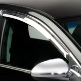 Putco 03-08 Honda Pilot (Front Only) Element Chrome Window Visors - 480401