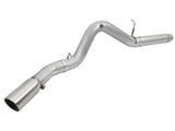 aFe Atlas Exhaust 5in DPF-Back Aluminized Steel w/ Polished Tips 16-17 GM Diesel Truck V8-6.6L (td) - 49-04081-P